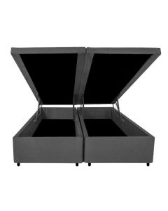 BASE BAU QUEEN SOMMIER CAMURCA CINZA 158X198X39 ORTOBOM