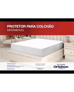 PROTETOR DE COLCHAO CASAL IMPERMEAVEL ORTOBOM