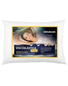 TRAVESSEIRO ESPUMA VISCOELASTICO SLIM 58X38X11 ORTOBOM