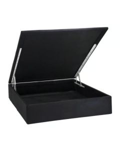 BASE BAU CASAL SOMMIER CAMURCA PRETO 138X188X39 ORTOBOM