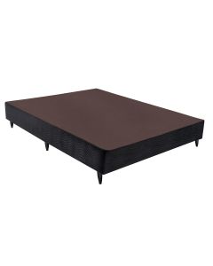 BASE CASAL SOMMIER POP PRETO138X188X23 ORTOBOM