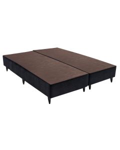 BASE QUEEN SOMMIER POP PRETO 158X198X23 ORTOBOM