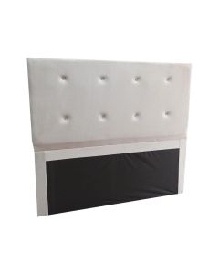 CABECEIRA CASAL SLIM BEGE